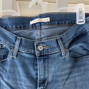 Levi's Curvy Bootcut Jeans - Medium Blue Denim